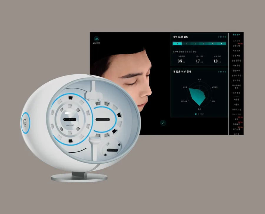 เครื่องวิเคราะห์ผิว EVE AI